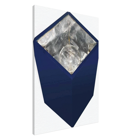 Alighiero Boetti - LAMPADA ANNUALE 1967 Canvas - 20x30 cm / 8x12 inches-canvas