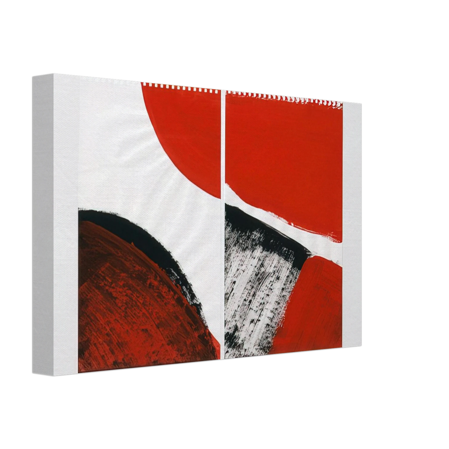 Blinky Palermo - Who knows the beginning and who knows the end II - 1976 Canvas - 70x100 cm / 28x40 inches-canvas