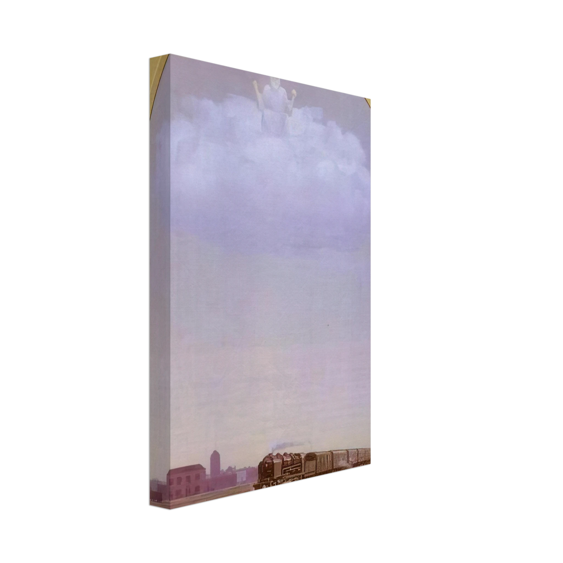 Rene Magritte - THE NIGHTINGALE 1962 Canvas - 70x100 cm / 28x40 inches-canvas