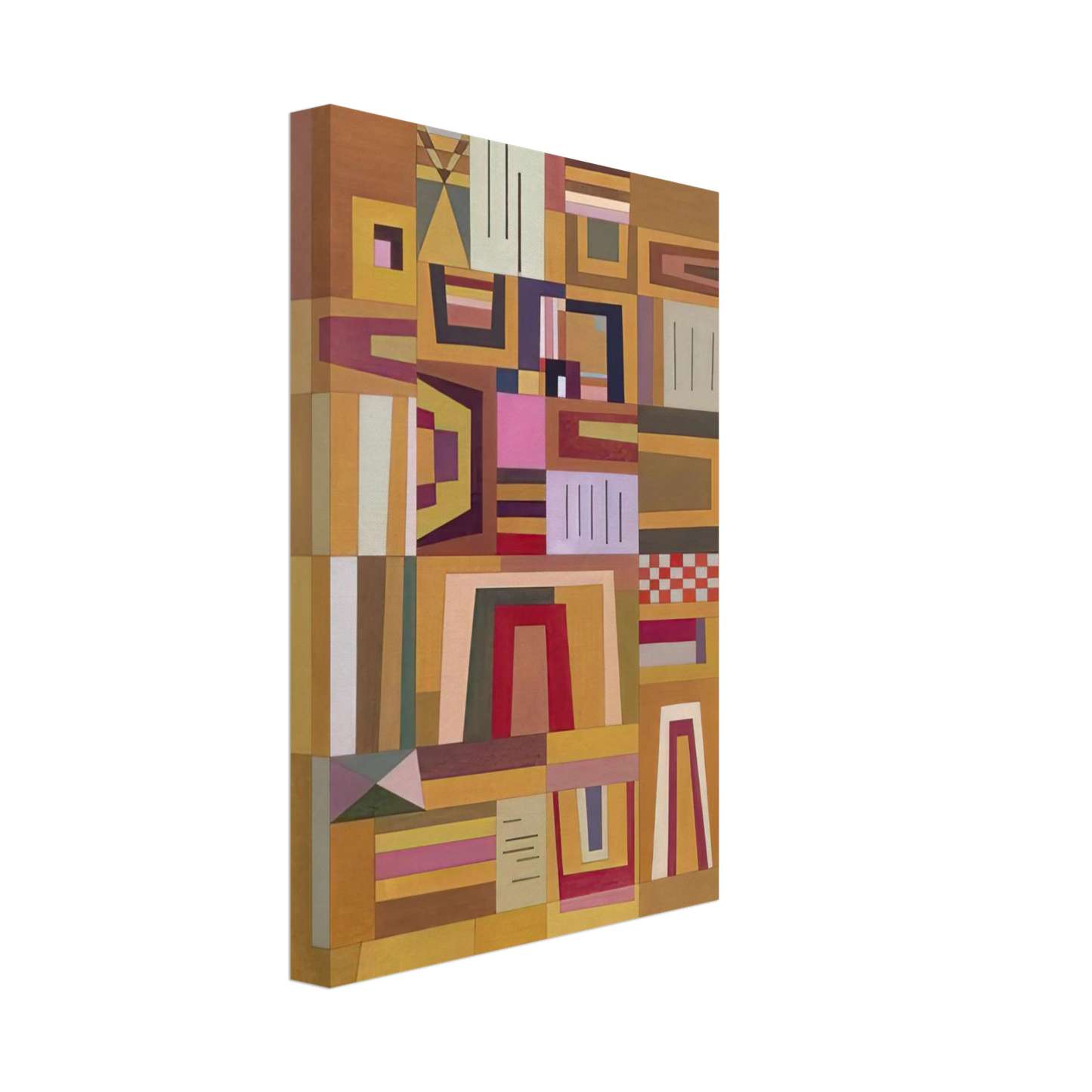 Wassily Kandinsky - COMPENSATION ROSE 1933 Canvas - 40x60 cm / 16x24 inches-canvas