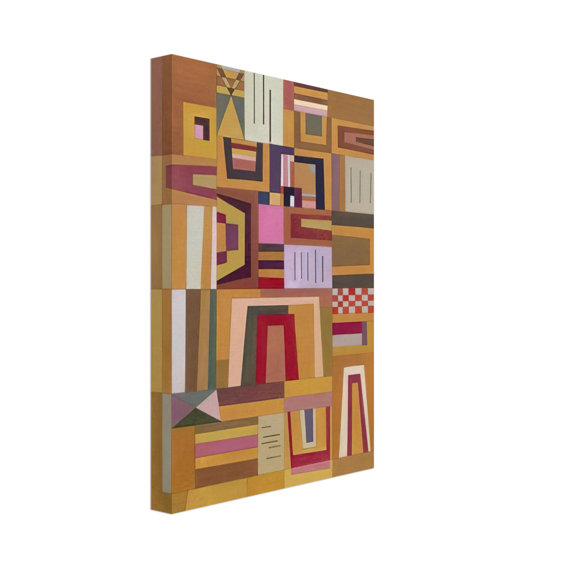 Wassily Kandinsky - COMPENSATION ROSE 1933 Canvas - 40x60 cm / 16x24 inches-canvas