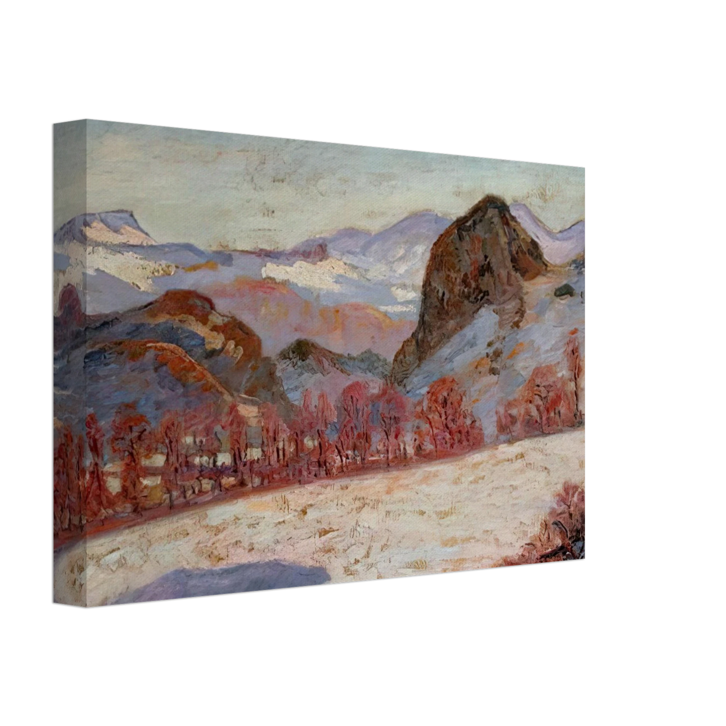 Armand Guillaumin - Saint-Sauves-d'Auvergne - 1900 France Canvas - 70x100 cm / 28x40 inches-canvas