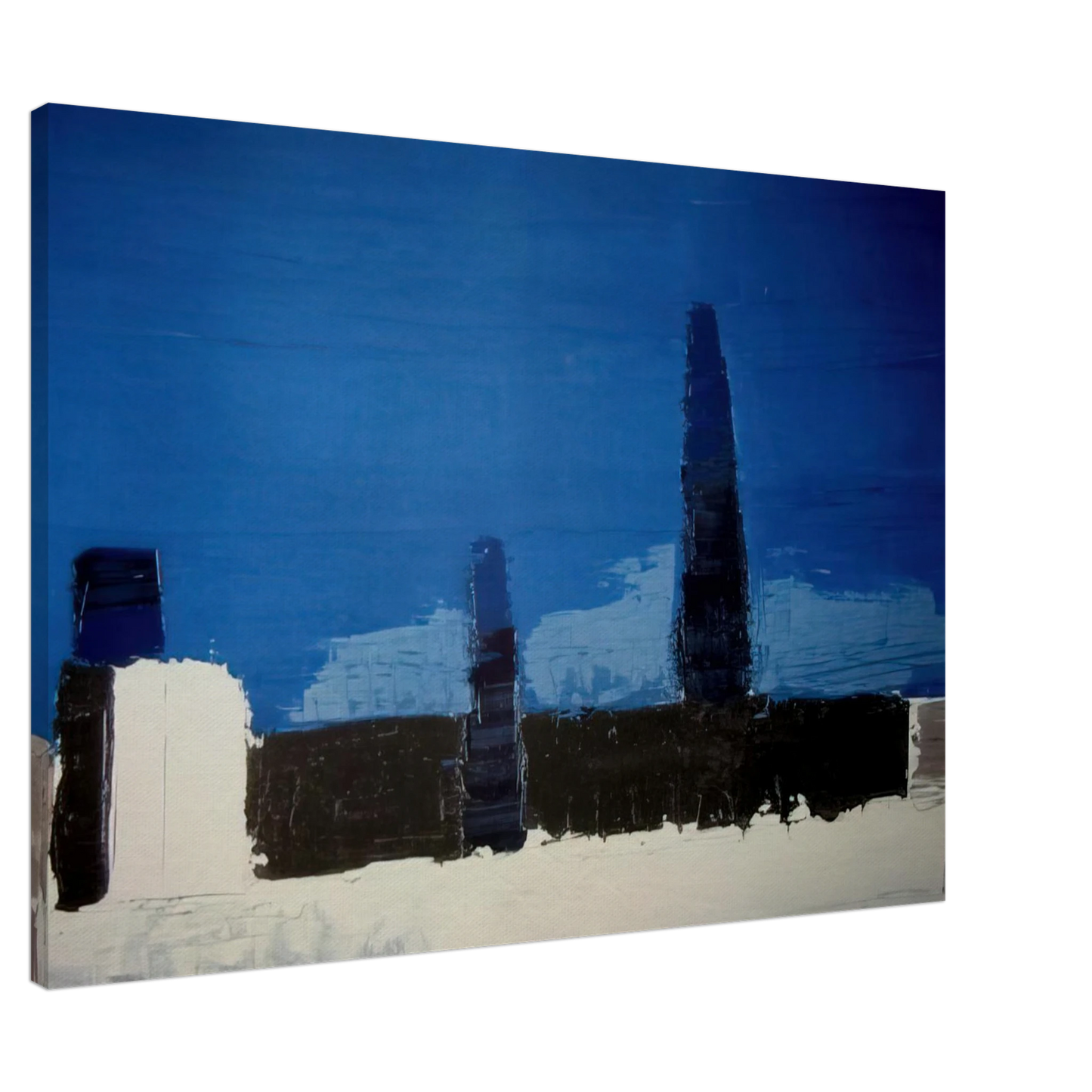 Nicolas de Stael - Fiesole - 1953 Canvas - 20x30 cm / 8x12 inches-canvas