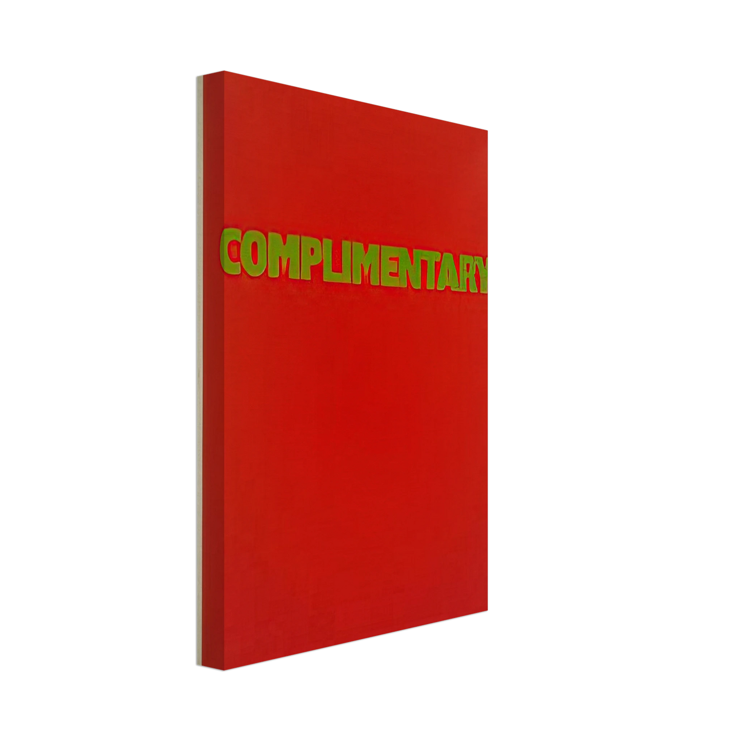 Billy Apple - Complimentary - 1990 Canvas - 70x100 cm / 28x40 inches-canvas