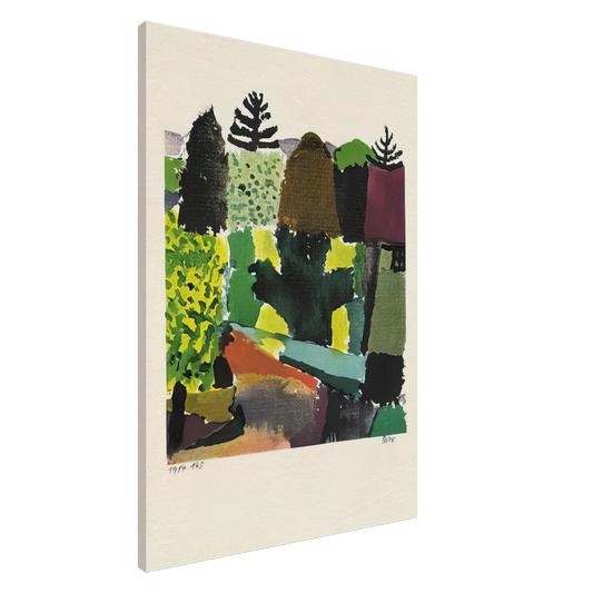 Paul Klee - PARK 1920 Canvas - 20x30 cm / 8x12 inches-canvas