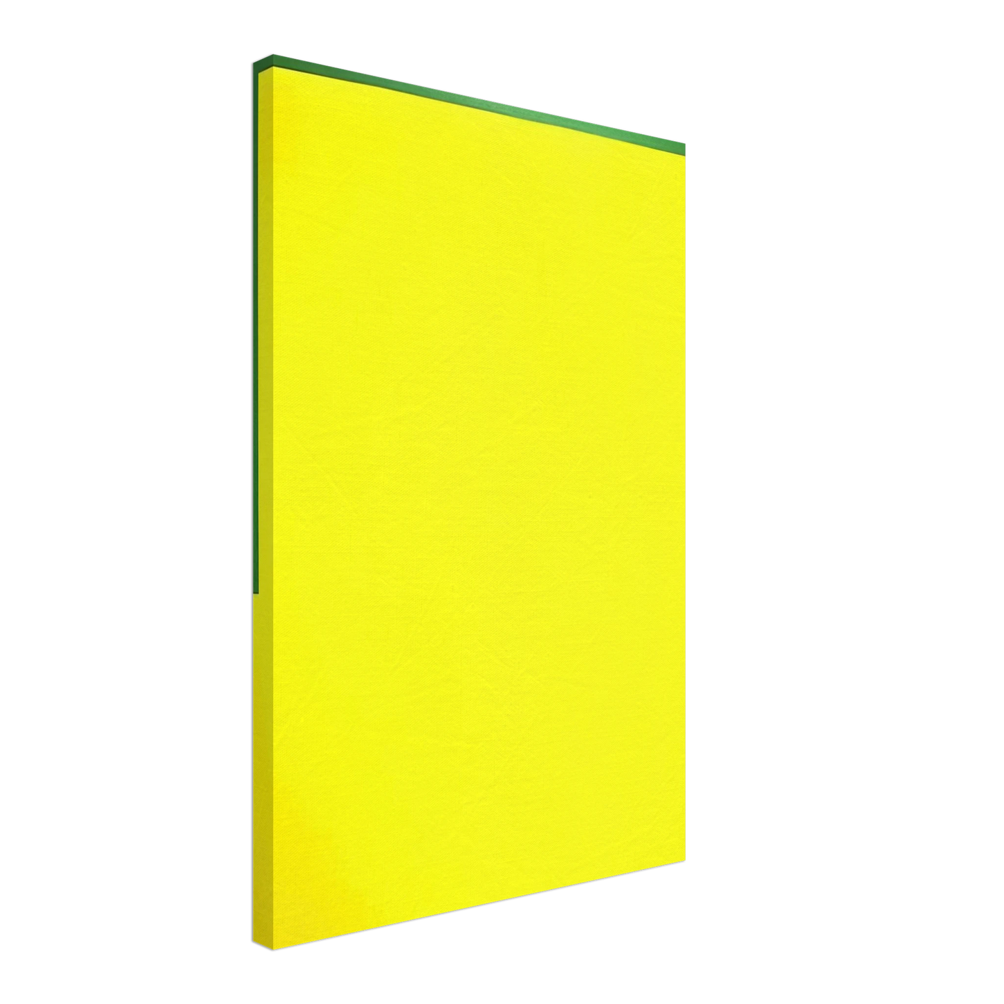 Carmen Herrera - More yellow, less green - 1989 Canvas - 40x60 cm / 16x24 inches-canvas