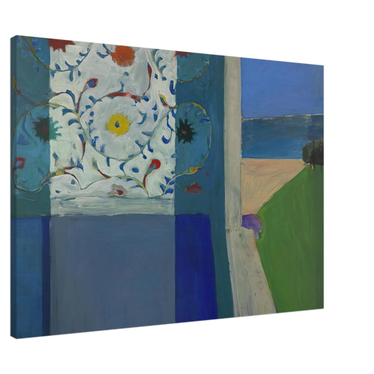 Richard Diebenkorn - Recollections of a Visit to Leningrad Canvas - 20x30 cm / 8x12 inches-canvas