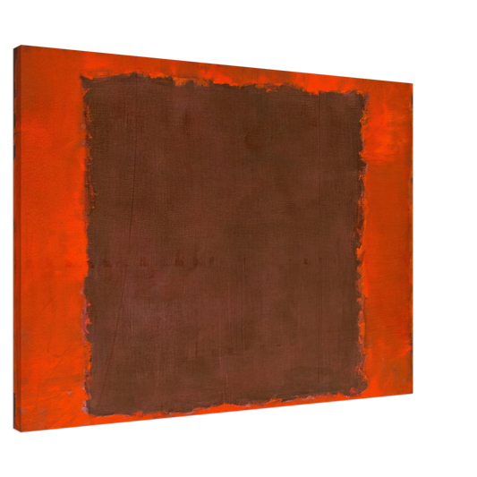 Mark Rothko - Untitled Mural for End Wall - 1959 Canvas - 20x30 cm / 8x12 inches-canvas