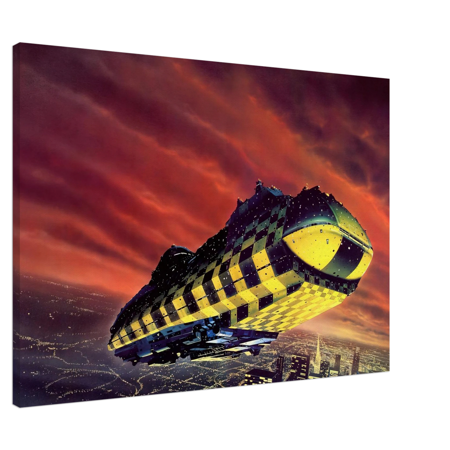 Chris Foss - Chris Foss Canvas - 20x30 cm / 8x12 inches-canvas