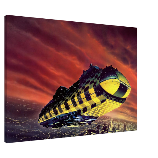 Chris Foss - Chris Foss Canvas - 20x30 cm / 8x12 inches-canvas