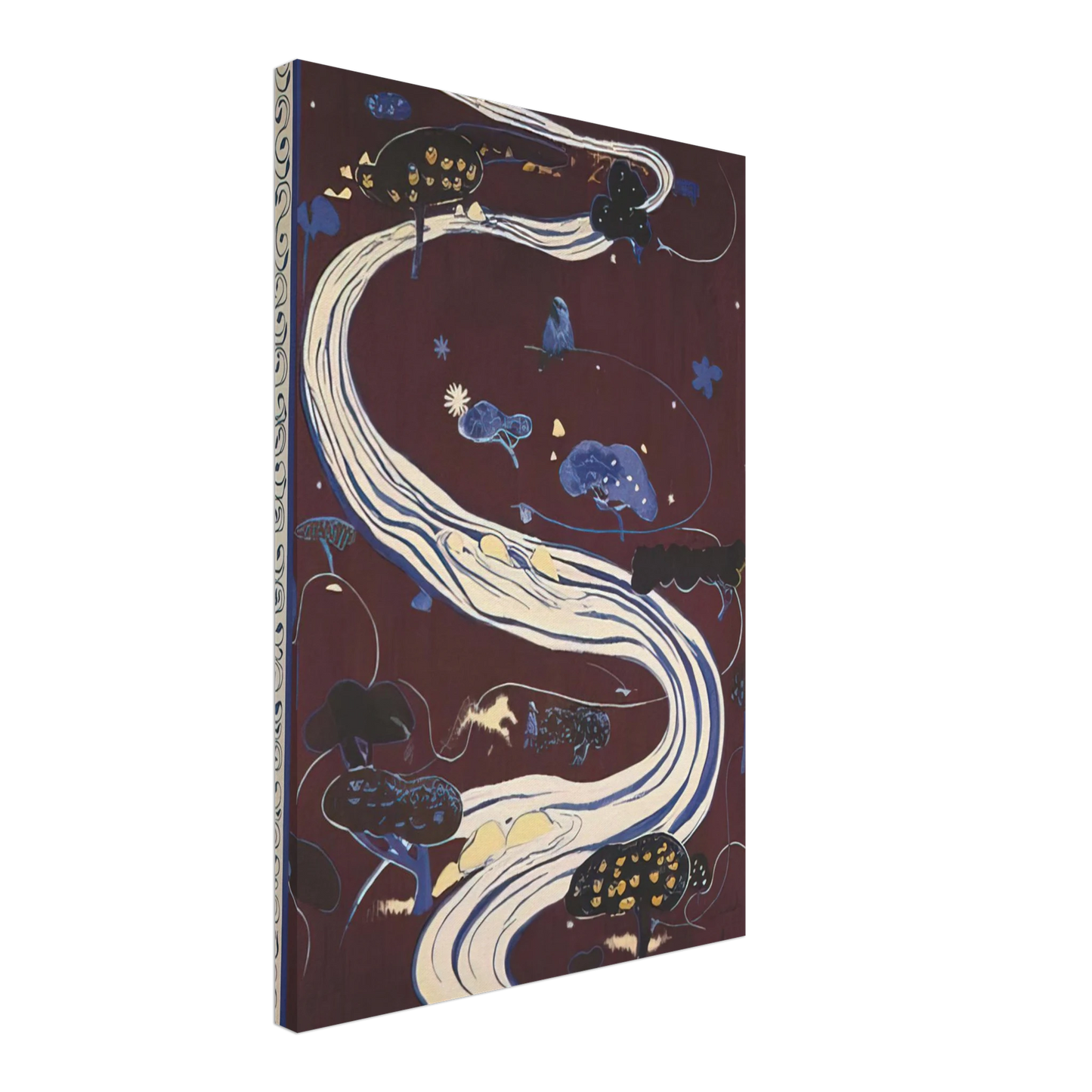 Brett Whiteley - The River - figurative Canvas - 40x60 cm / 16x24 inches-canvas