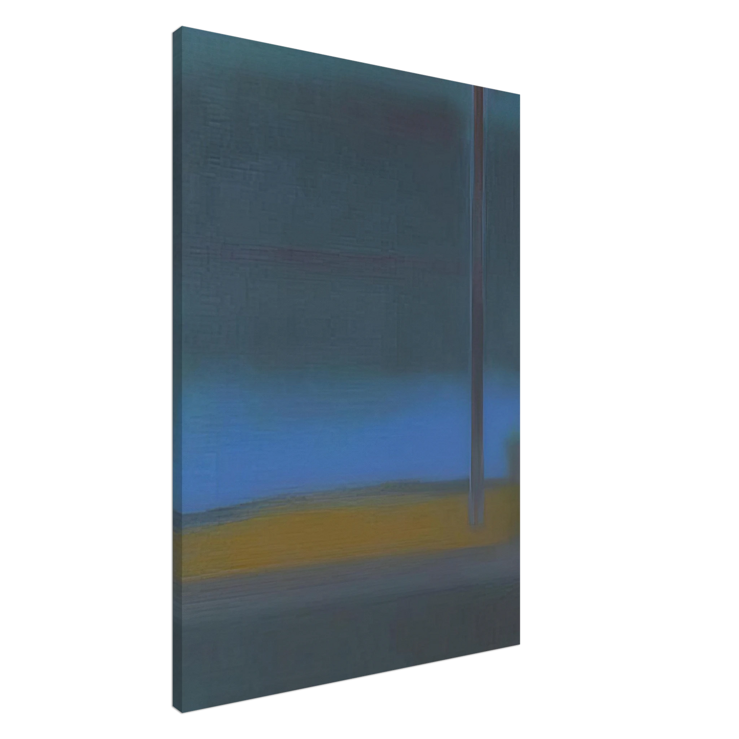 Esteban Vicente - ONE DAY 1976 Canvas - 20x30 cm / 8x12 inches-canvas