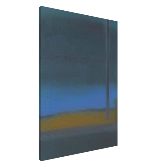 Esteban Vicente - ONE DAY 1976 Canvas - 20x30 cm / 8x12 inches-canvas