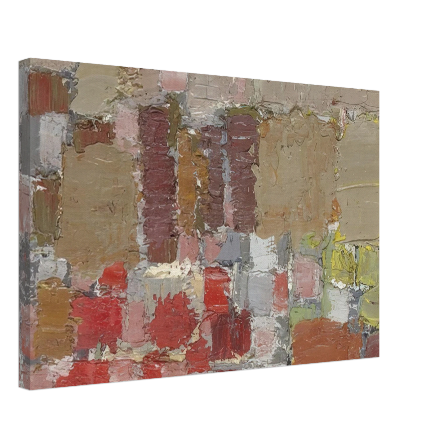 Nicolas de Stael - Composition - Art Informel Canvas - 70x100 cm / 28x40 inches-canvas