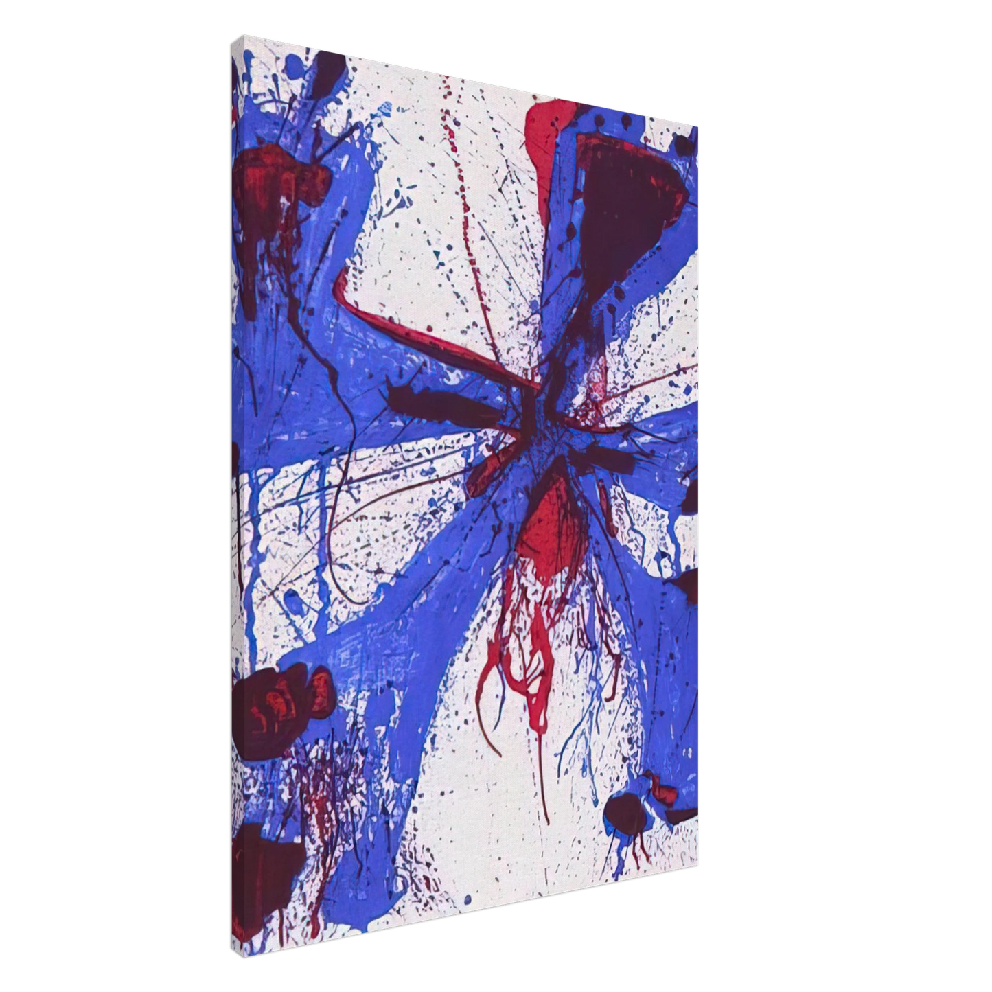 Sam Francis - Damn Braces Canvas - 20x30 cm / 8x12 inches-canvas