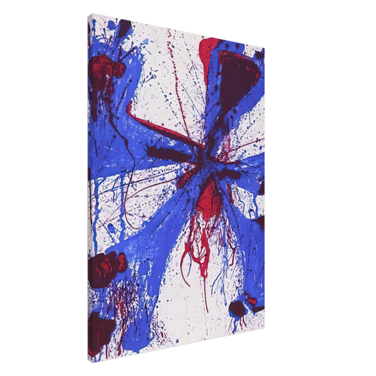Sam Francis - Damn Braces Canvas - 20x30 cm / 8x12 inches-canvas