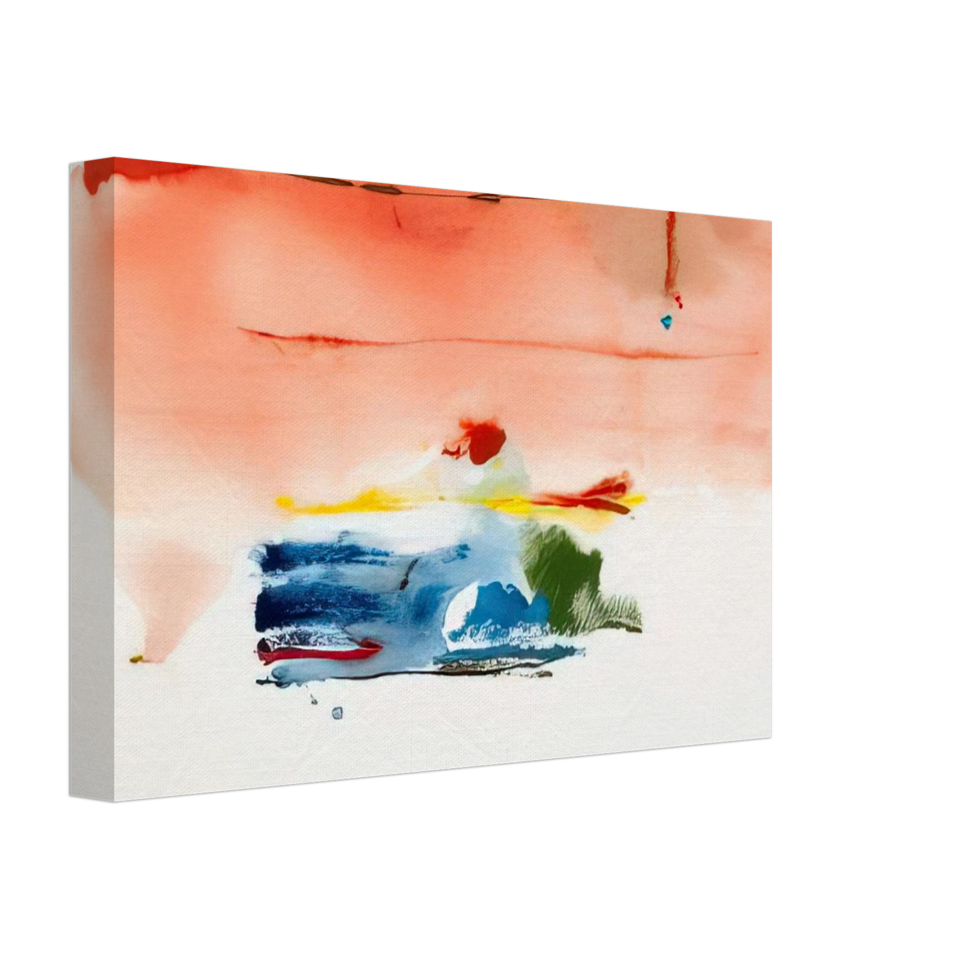 Helen Frankenthaler - Santa Fe II - 1986 Canvas - 70x100 cm / 28x40 inches-canvas