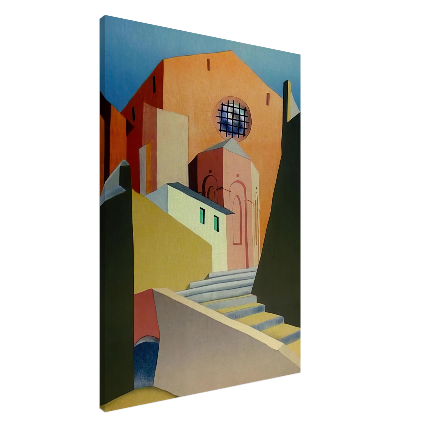 Clarence Holbrook Carter - Sienna - 1979 Canvas - 20x30 cm / 8x12 inches-canvas