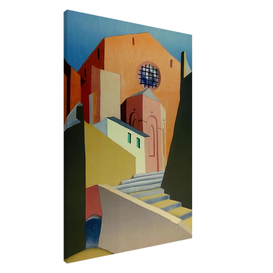 Clarence Holbrook Carter - Sienna - 1979 Canvas - 20x30 cm / 8x12 inches-canvas