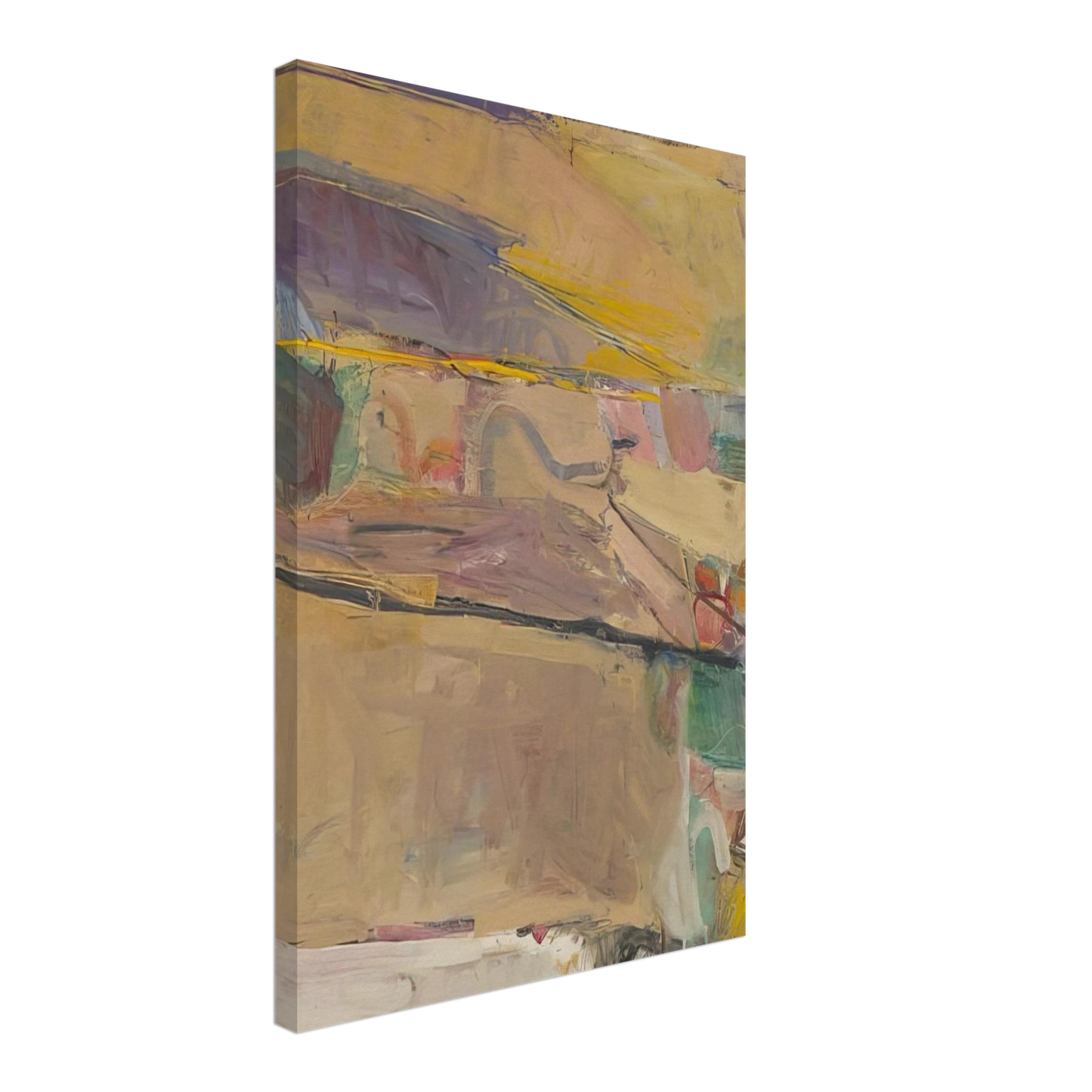 Richard Diebenkorn - Berkeley #54 Canvas - 40x60 cm / 16x24 inches-canvas
