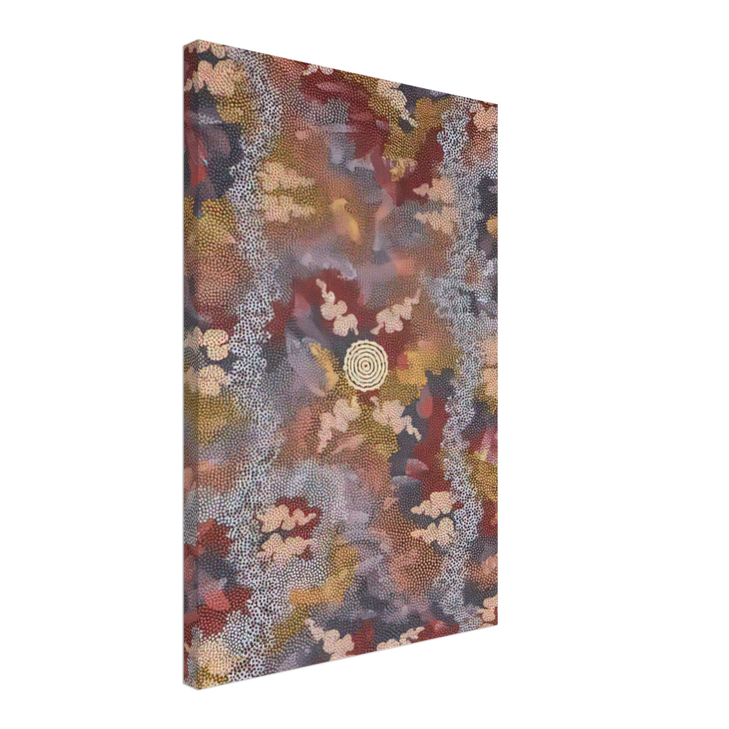 Clifford Possum Tjapaltjarri - Corkwood Dreaming - 1994 Canvas - 40x60 cm / 16x24 inches-canvas