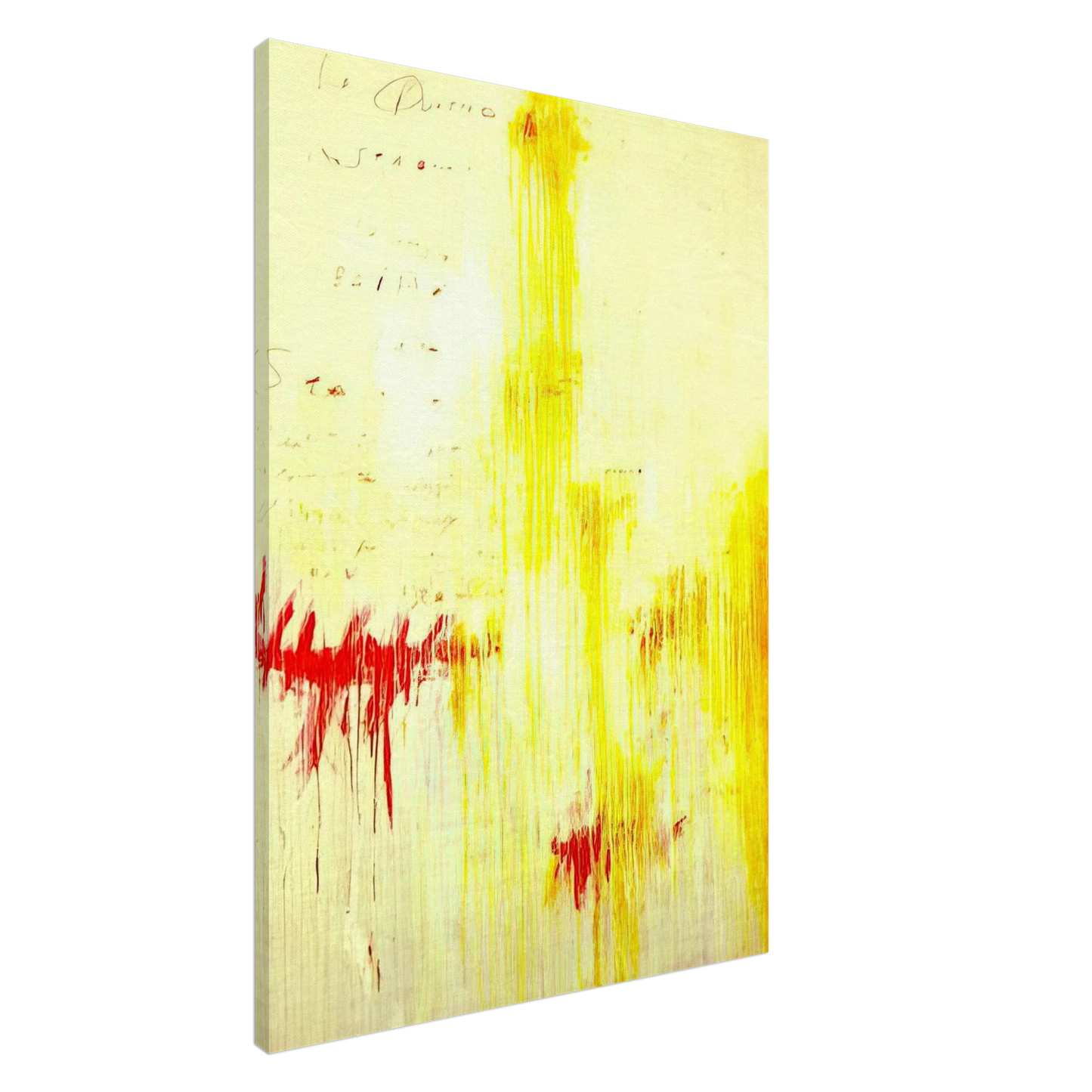 Cy Twombly - Quattro stagioni I. Estate Canvas - 20x30 cm / 8x12 inches-canvas