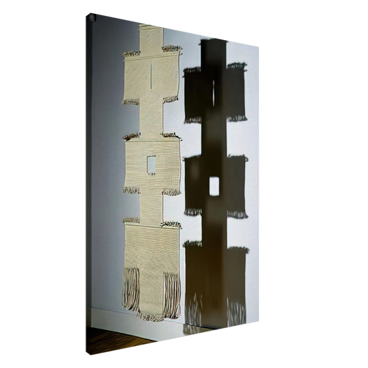 Lenore Tawney - PATH II 1966 Canvas - 20x30 cm / 8x12 inches-canvas