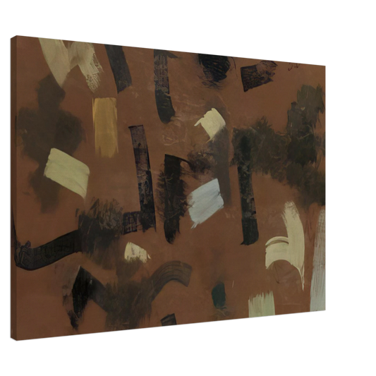 Bradley Walker Tomlin - Number 3 - 1950 Canvas - 20x30 cm / 8x12 inches-canvas