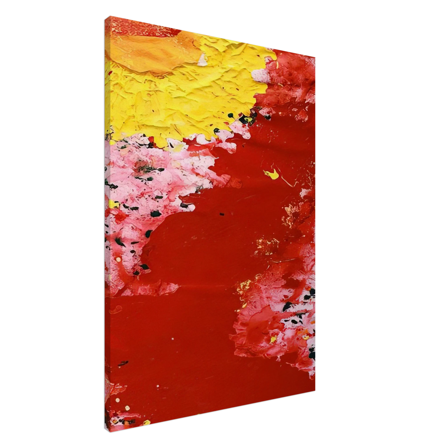 Sam Francis - Hommage a Vincent van Gogh Canvas - 20x30 cm / 8x12 inches-canvas