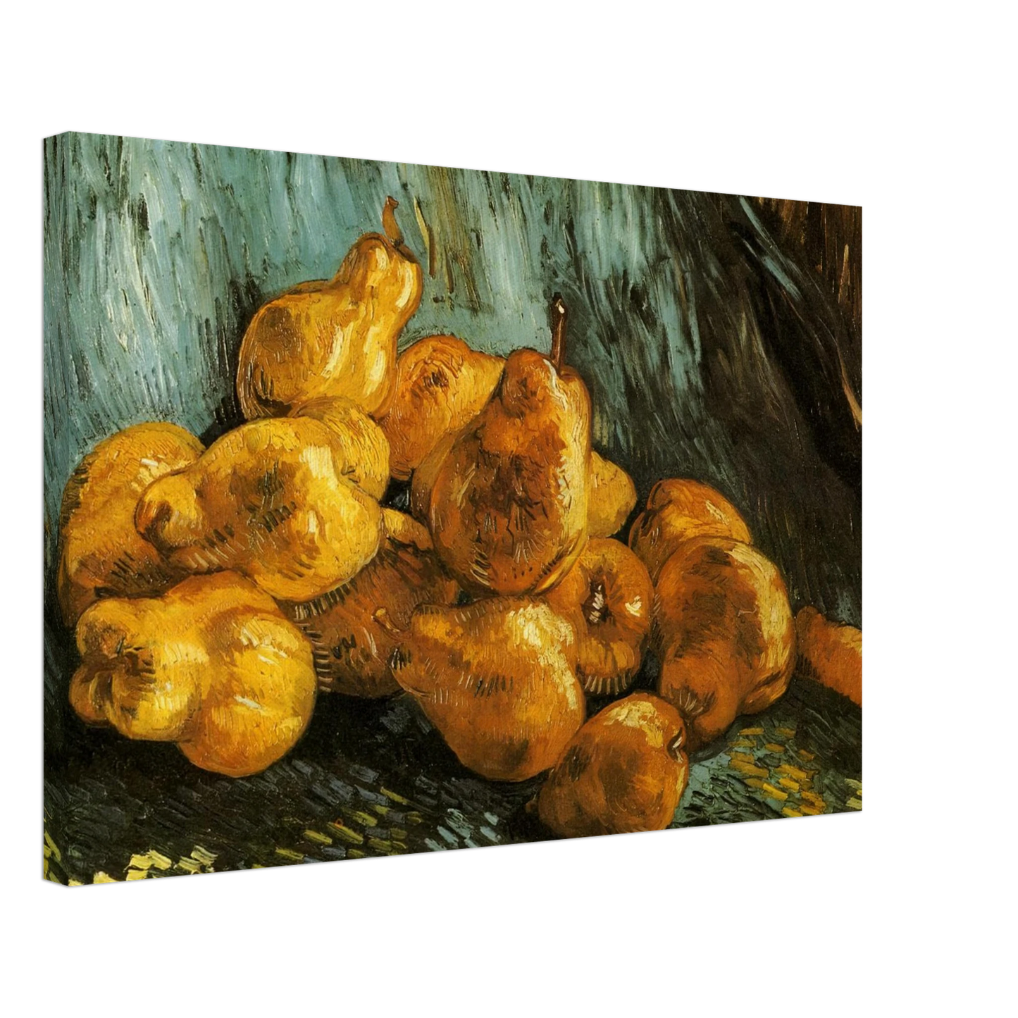 Vincent van Gogh - Still Life with Pears Canvas - 40x60 cm / 16x24 inches-canvas