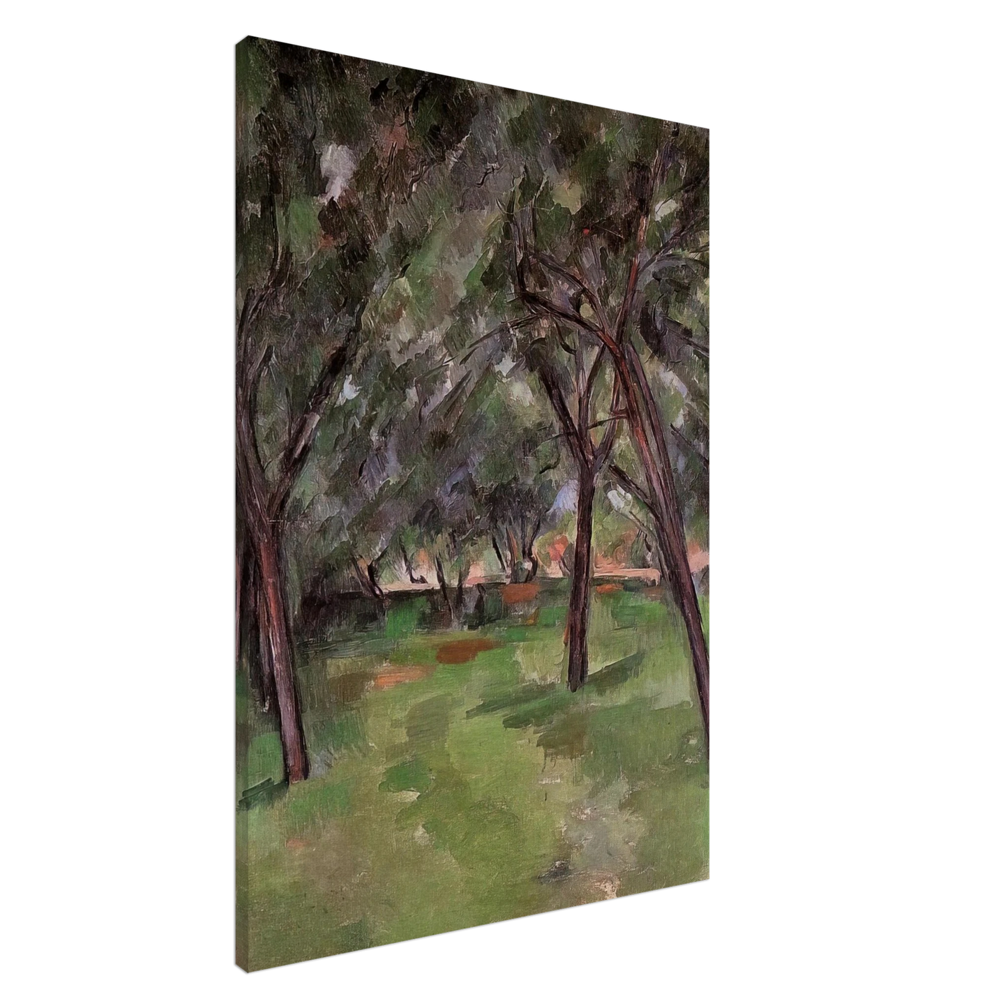 Paul Cezanne - A Close Canvas - 20x30 cm / 8x12 inches-canvas