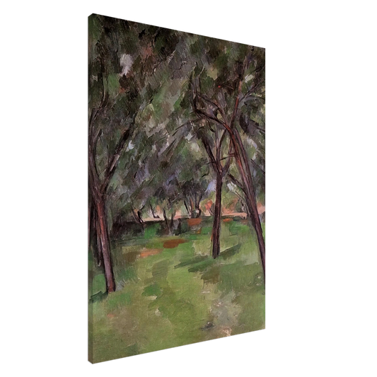 Paul Cezanne - A Close Canvas - 20x30 cm / 8x12 inches-canvas