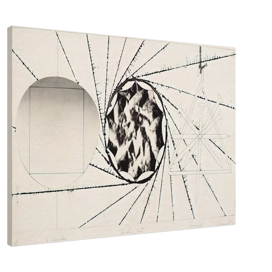 James Rosenquist - Sunglasses - Landing Net - Triangle Canvas - 20x30 cm / 8x12 inches-canvas