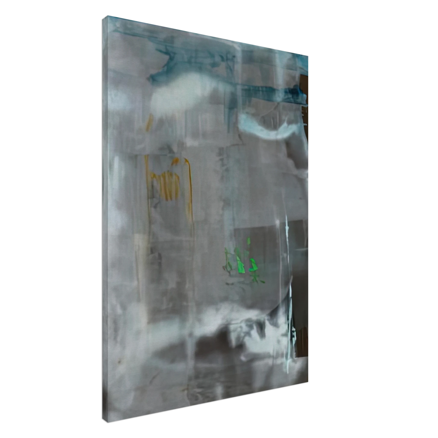 Helen Frankenthaler - Portrait of a Lady in White, 1979- Canvas - 20x30 cm / 8x12 inches-canvas