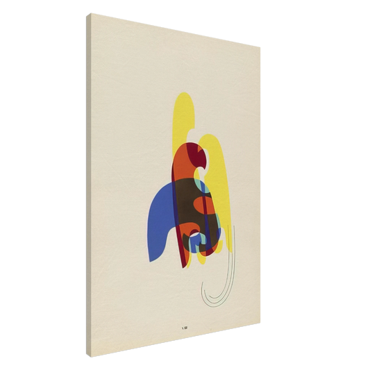 Man Ray - SHADOWS FROM THE PORTFOLIO REVOLVING DOORS 1926 Canvas - 20x30 cm / 8x12 inches-canvas