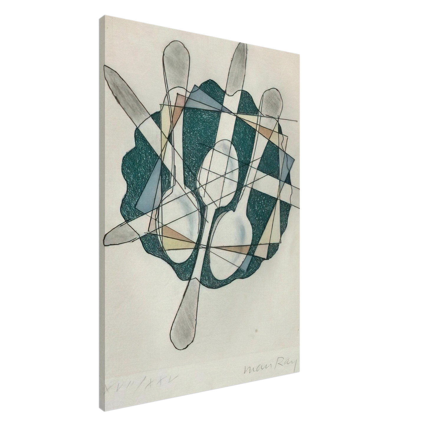 Man Ray - ELECTRO MAGIE Canvas - 20x30 cm / 8x12 inches-canvas