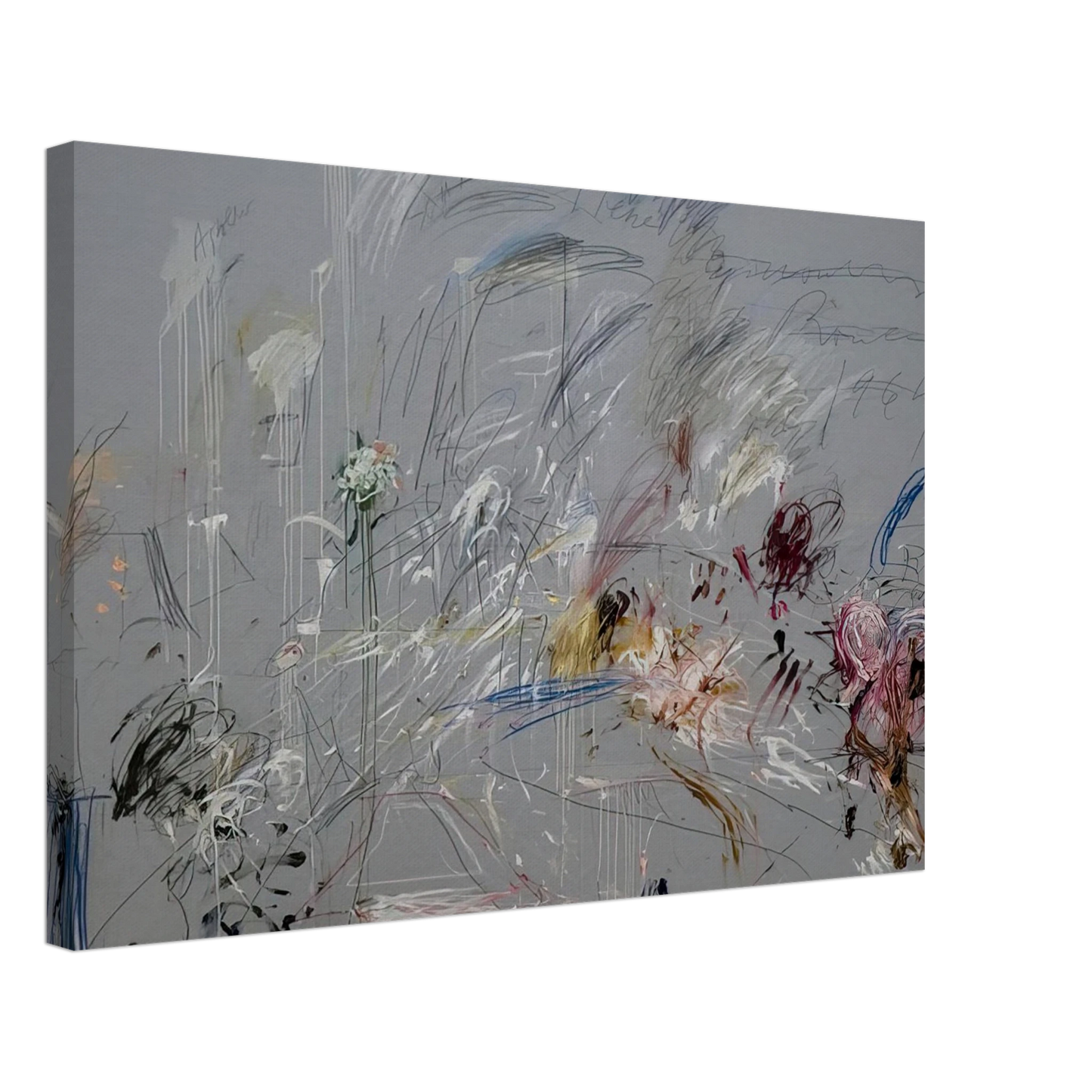 Cy Twombly - School of Athens Canvas - 70x100 cm / 28x40 inches-canvas