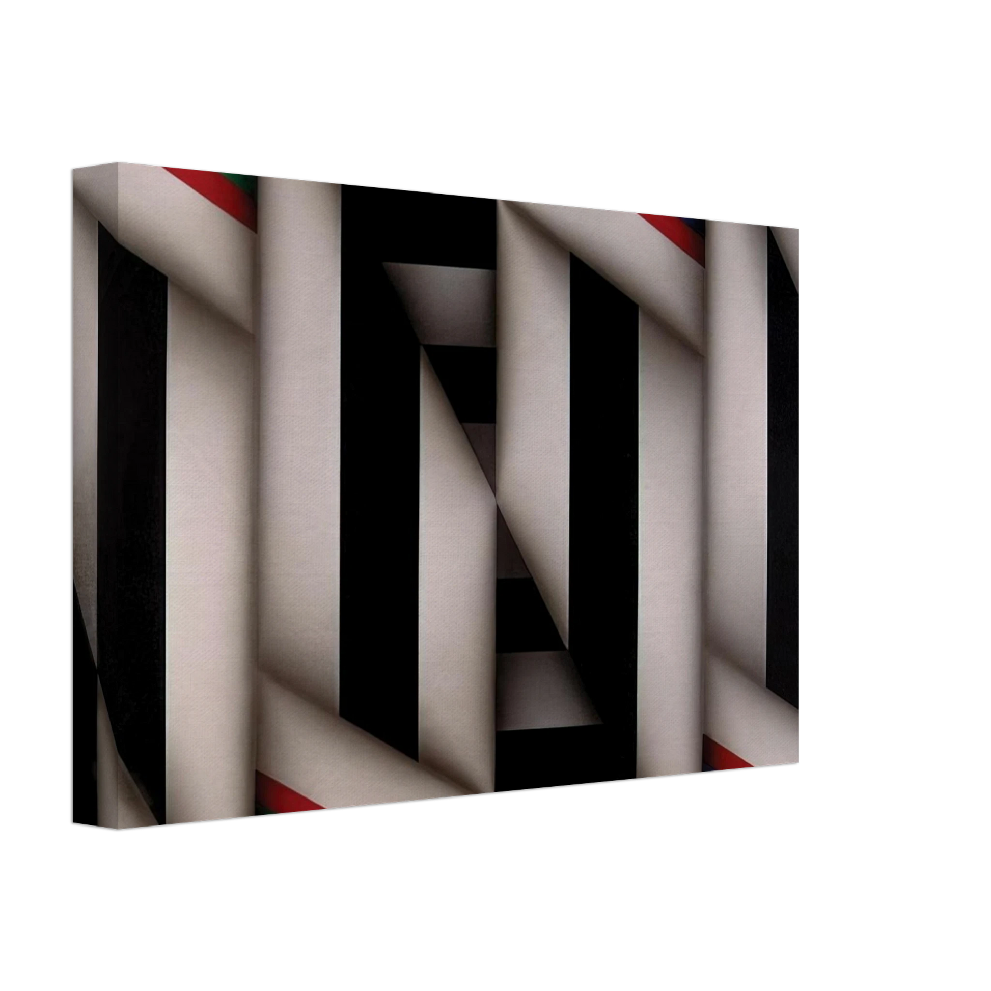 Omar Rayo - Omelemo II - 1981 Canvas - 40x60 cm / 16x24 inches-canvas