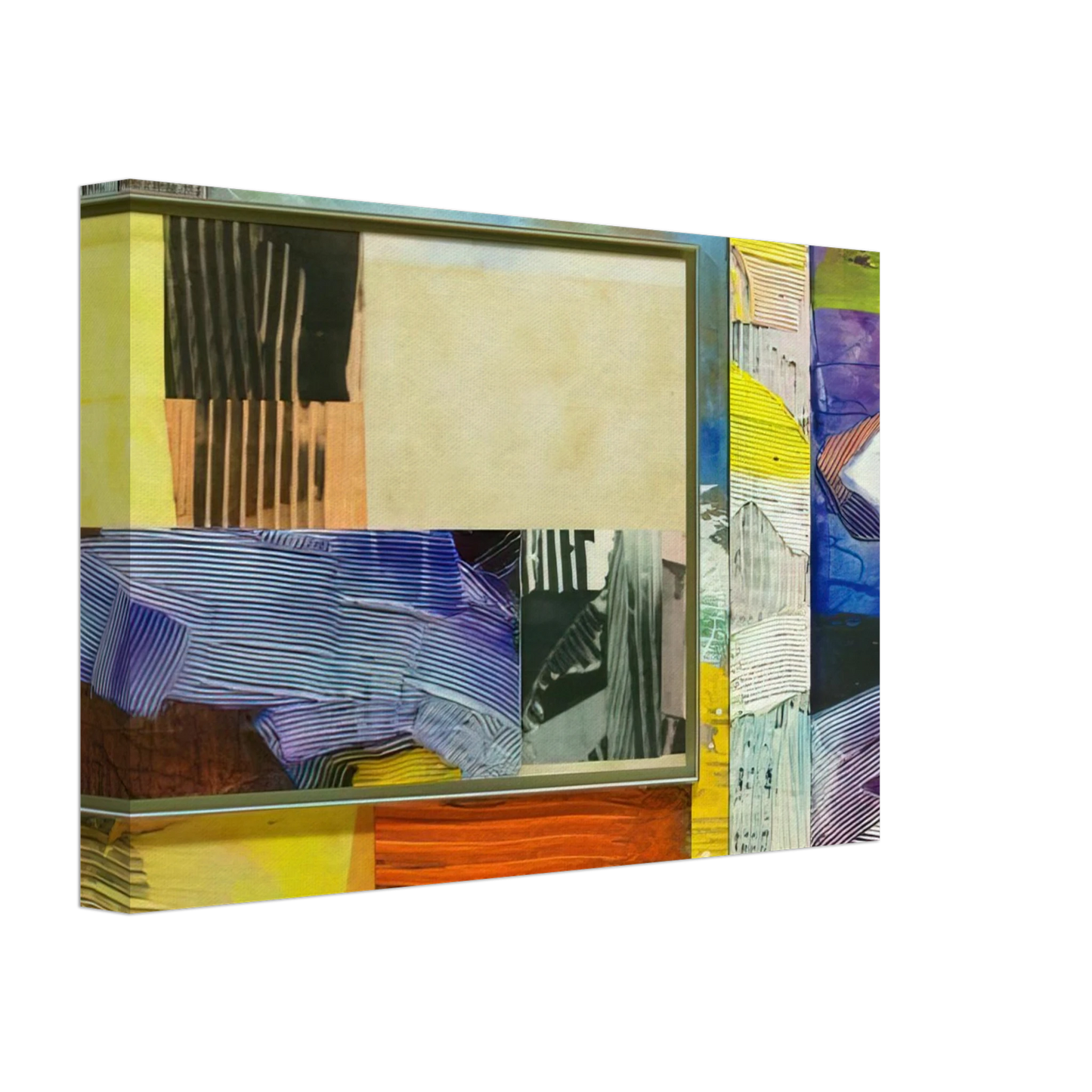 Sam Gilliam - Time Before History Canvas - 70x100 cm / 28x40 inches-canvas