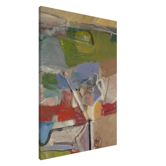 Richard Diebenkorn - Berkeley #23 Canvas - 20x30 cm / 8x12 inches-canvas