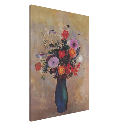 Odilon Redon - WILDFLOWERS Canvas - 20x30 cm / 8x12 inches-canvas