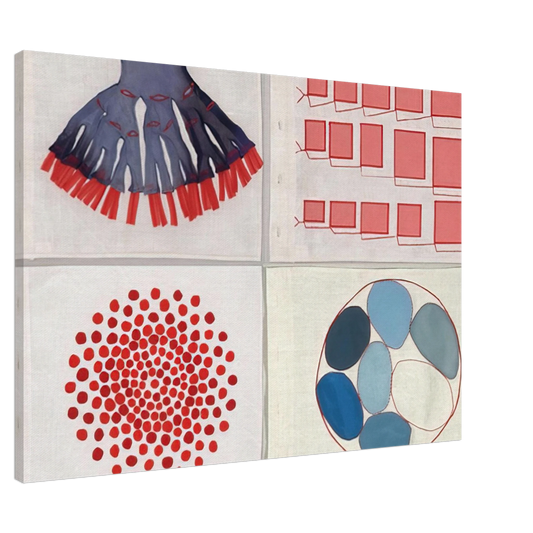 Louise Bourgeois - UNTITLED 9 Canvas - 20x30 cm / 8x12 inches-canvas