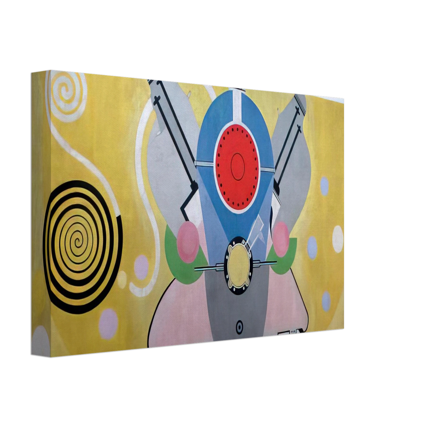 Sonia Delaunay - MOTEUR D AVION DECORATION POUR LE PALAIS DE L AIR EXPOSITION INTERNATIONALE DES ARTS ET DES 1937 Canvas - 70x100 cm / 28x40 inches-canvas