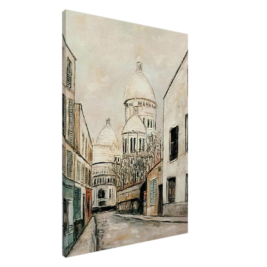Maurice Utrillo - SACRE COEUR 1 Canvas - 20x30 cm / 8x12 inches-canvas