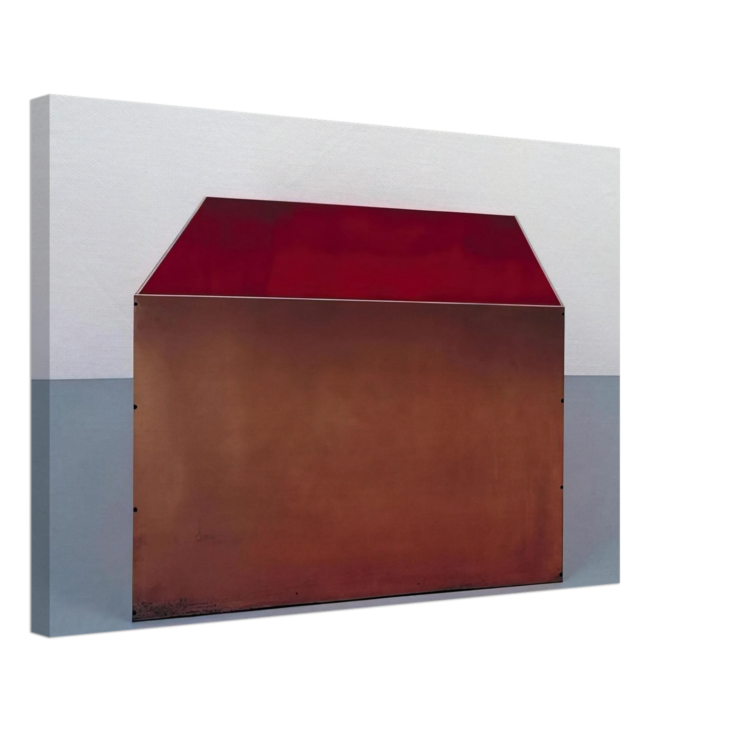 Donald Judd - Untitled - 1972 Canvas - 40x60 cm / 16x24 inches-canvas
