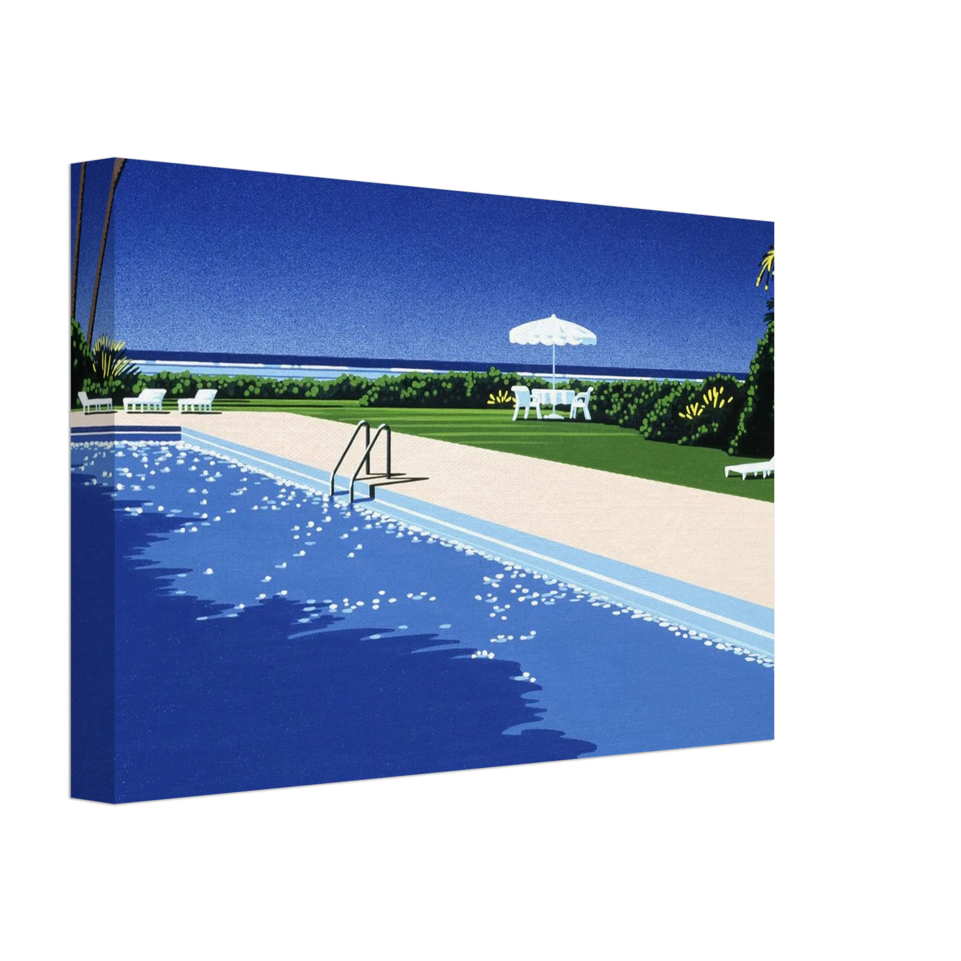 Hiroshi Nagai - Deck Canvas - 70x100 cm / 28x40 inches-canvas