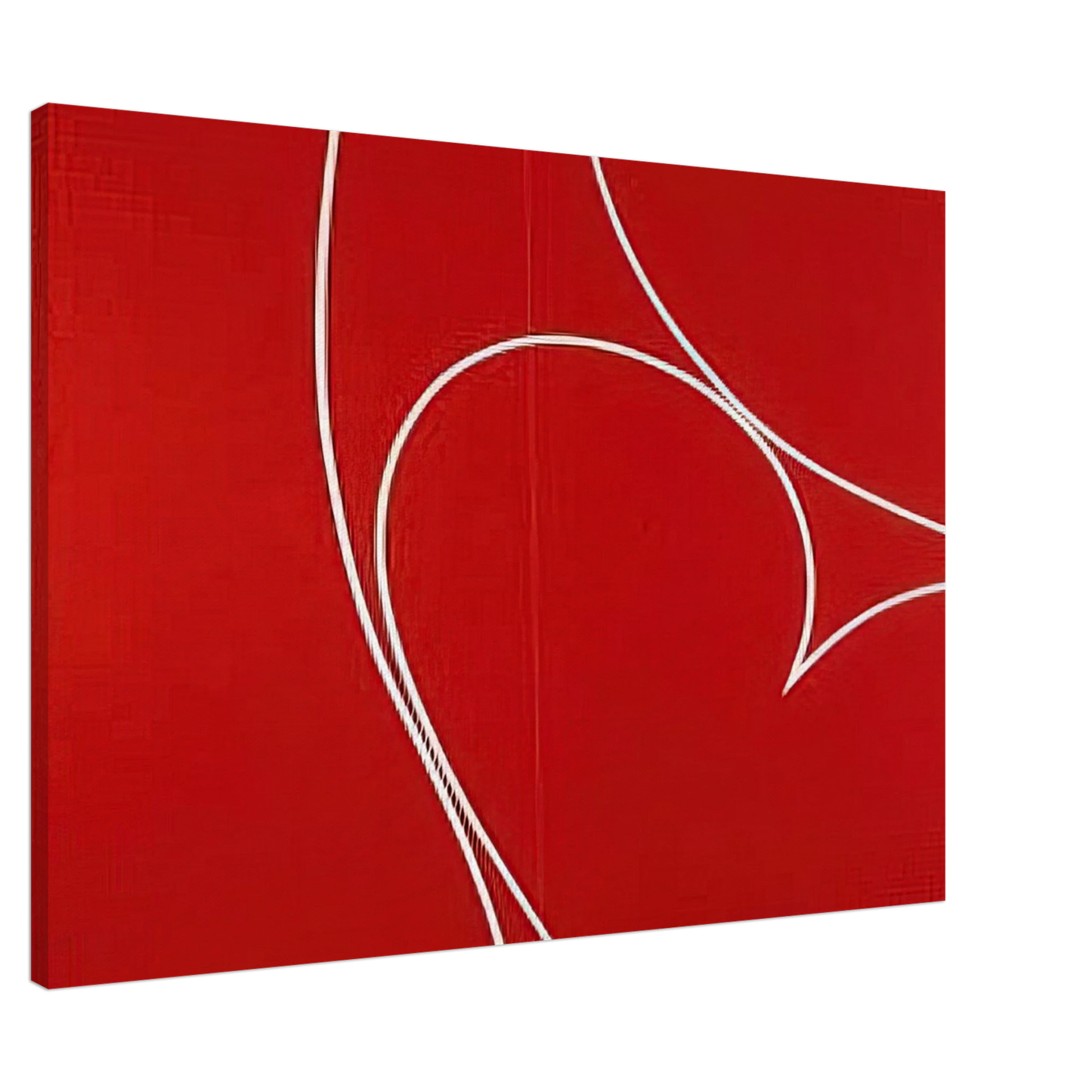 Lorser Feitelson - Untitled - 1966 Canvas - 20x30 cm / 8x12 inches-canvas