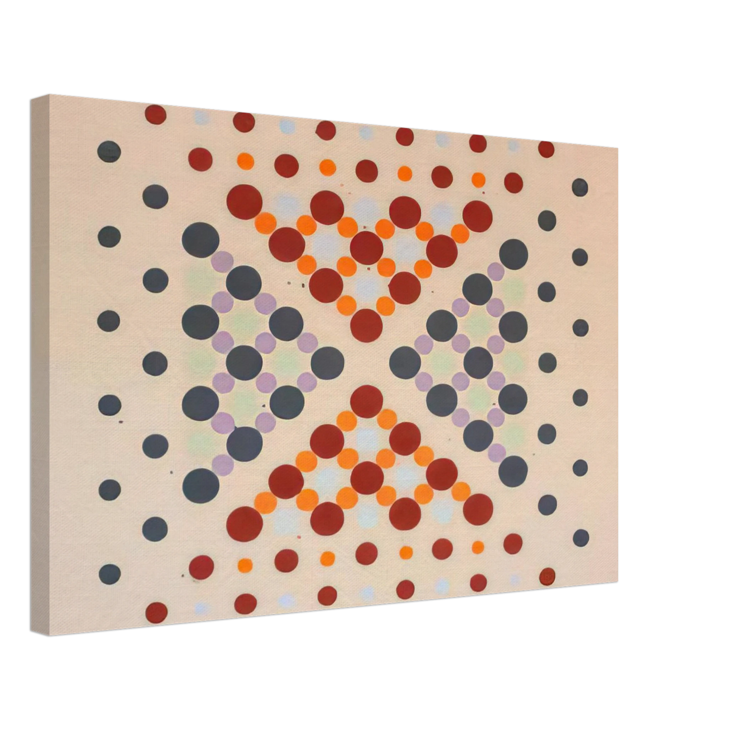 Thomas Downing - Untitled - 1962 Canvas - 40x60 cm / 16x24 inches-canvas