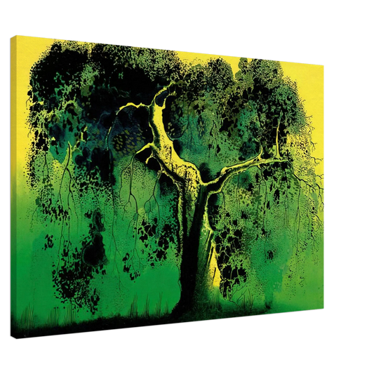 Eyvind Earle - Sycamore Canvas - 20x30 cm / 8x12 inches-canvas