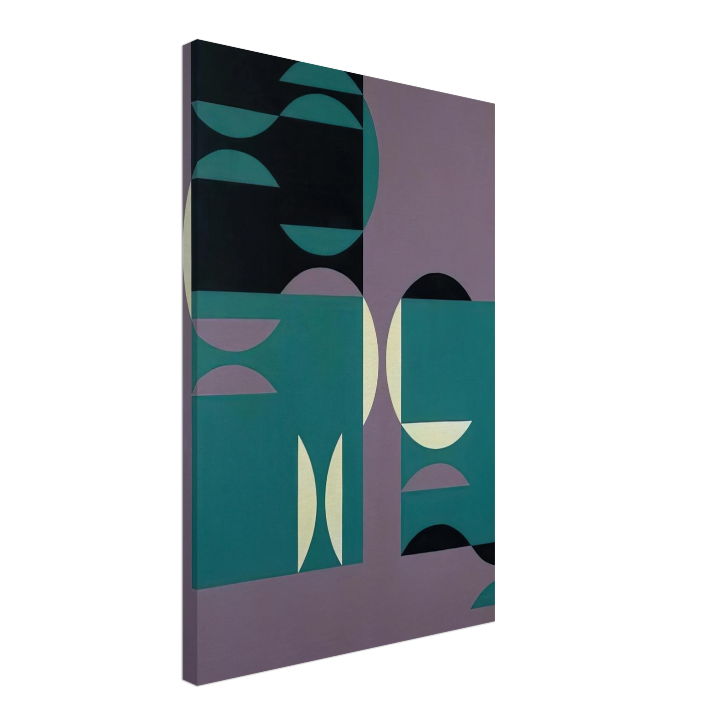 Tomas Maldonado - 4 temas circulares - 1953 Canvas - 70x100 cm / 28x40 inches-canvas